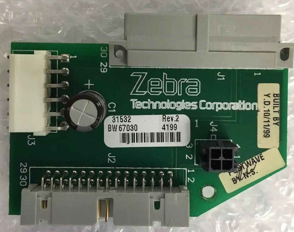 ~  Zebra 31532 BD Print Adapter For Zebra 105SE / 31532M / G31532