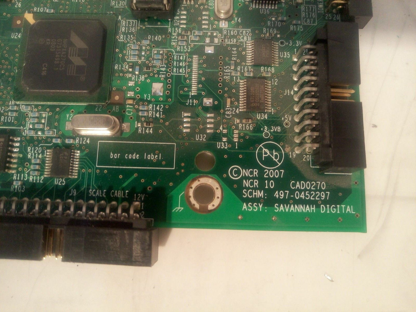 - 2x NCR CONTROL BOARD 497-0452297 ASSY:SAVANNAH DIGITAL   for NCR 7878-2000
