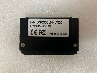 Vintage Wide Temp  WFEV0002 DiskOnModule 32MB P/N: DG0032M44WD0 EV-100-3.21-ZZ ~