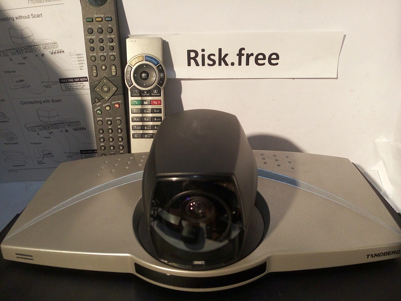 * TANDBERG TTC7-04 VIDEO CONFERENCING CAMERA, CISCO CODEC 6000MXP TTC6-08*