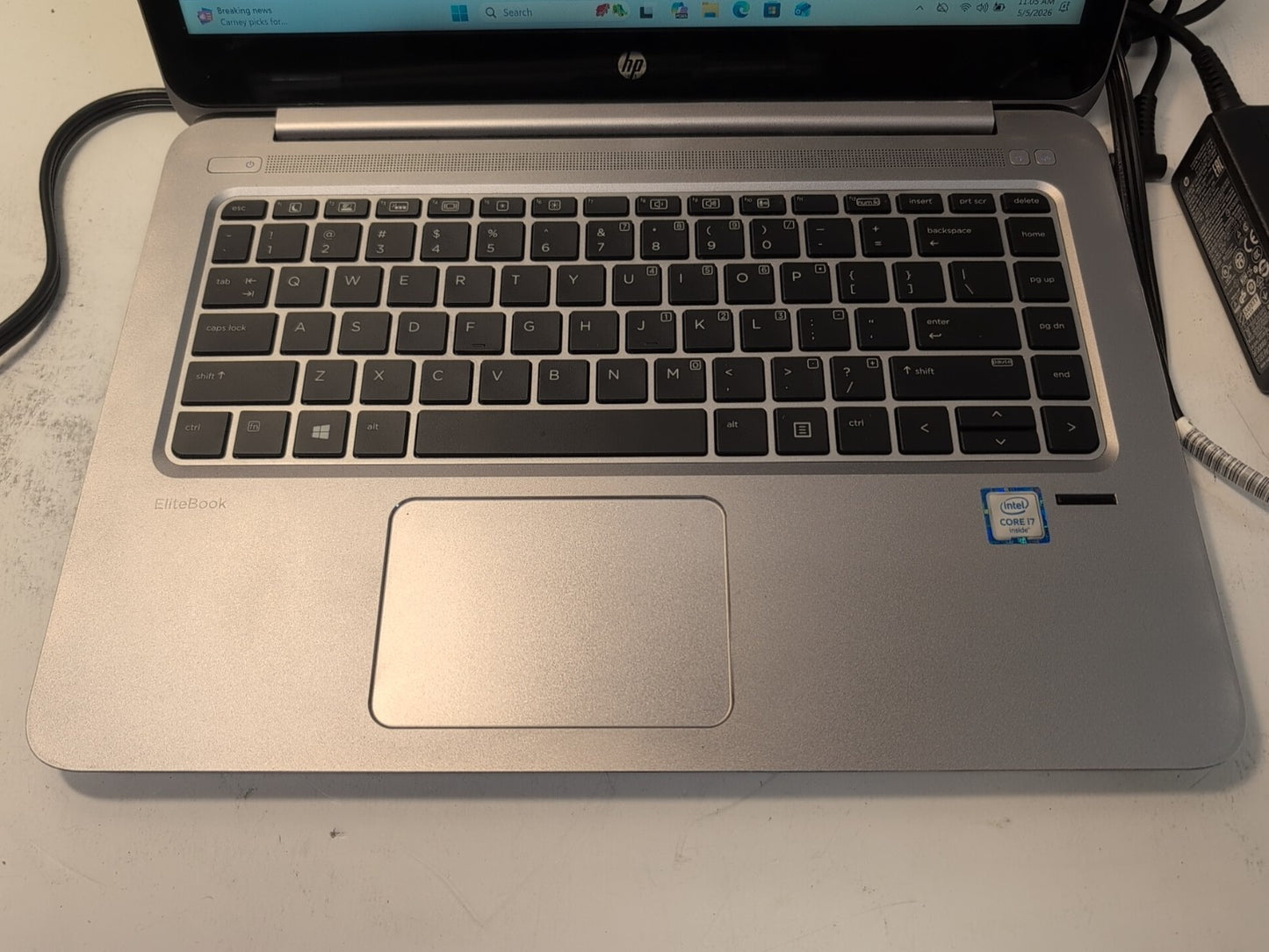 🔥NICE HP EliteBook Folio 1040 G3 14" Touch Laptop i7-6500U/8GB/360GB SSD/Win11-