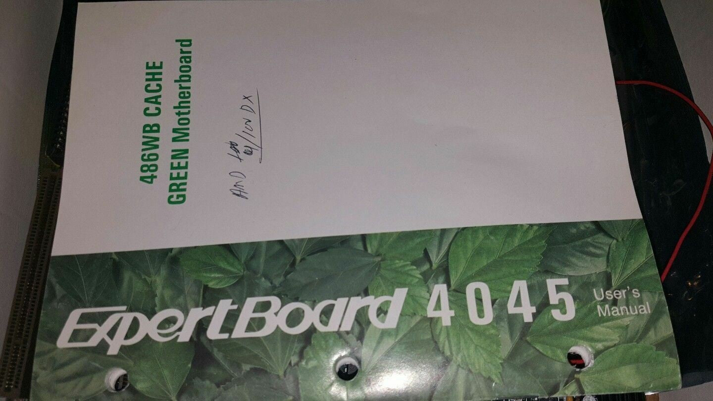  EXPERTBOARD 4045 Motherboard w/ CPU Processor