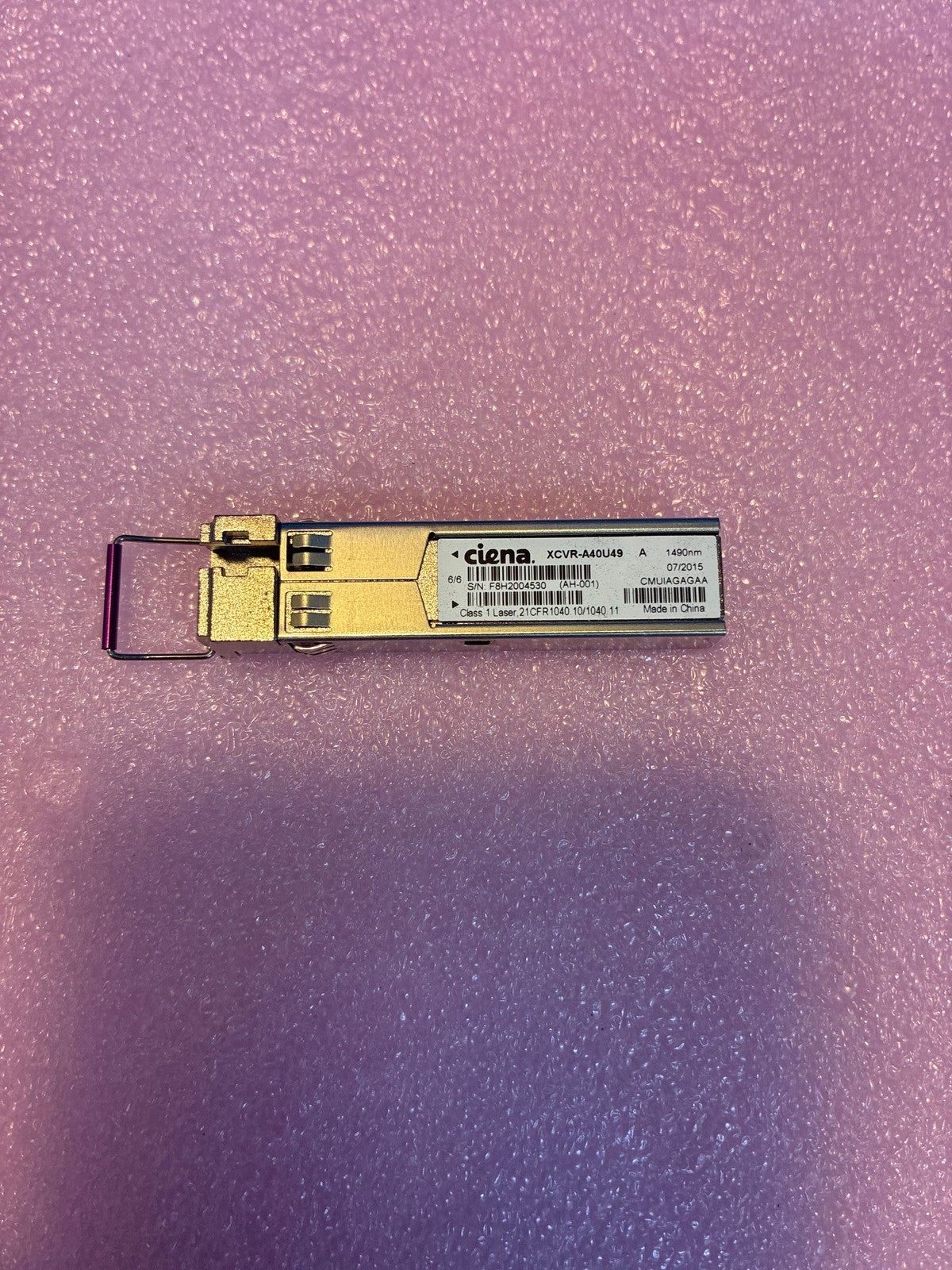 🔥 Ciena XCVR-A40U49 SFP+ 1490nm Transceiver Module Used