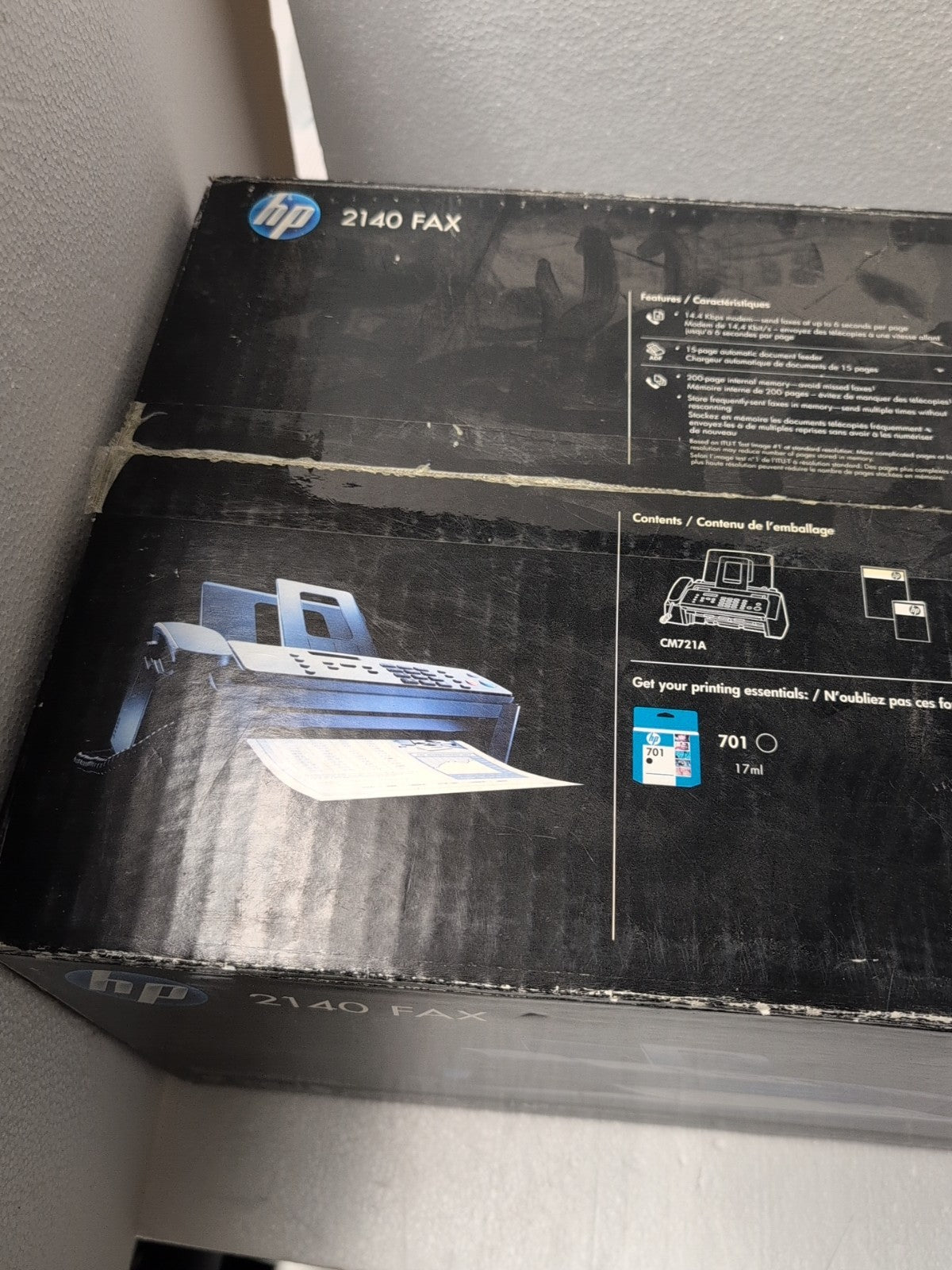 🔥 NEW HP 2140 Fax Professional Quality Plain Paper Fax Machine Copy Phone -