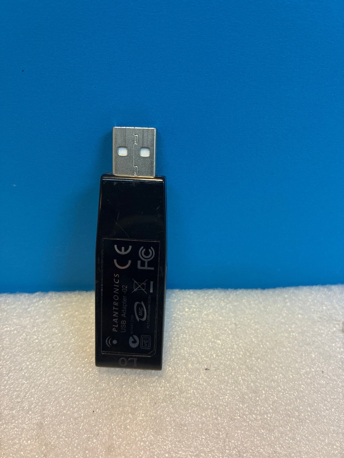 🔥 Plantronics USB Adapter -02 Headset Sound Card Dongle Black