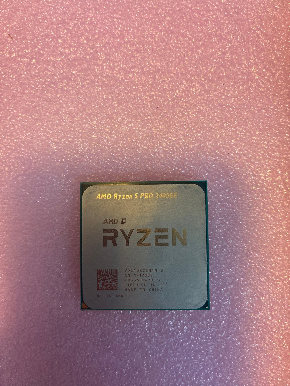 🔥 AMD Ryzen 5 PRO 2400GE YD240BC6M4MFB AM4 Desktop Processor with Radeon Vega