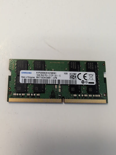 🔥 Samsung 16GB M471A2K43BB1-CPB  PC4-2133P DDR4  Laptop Memory  -