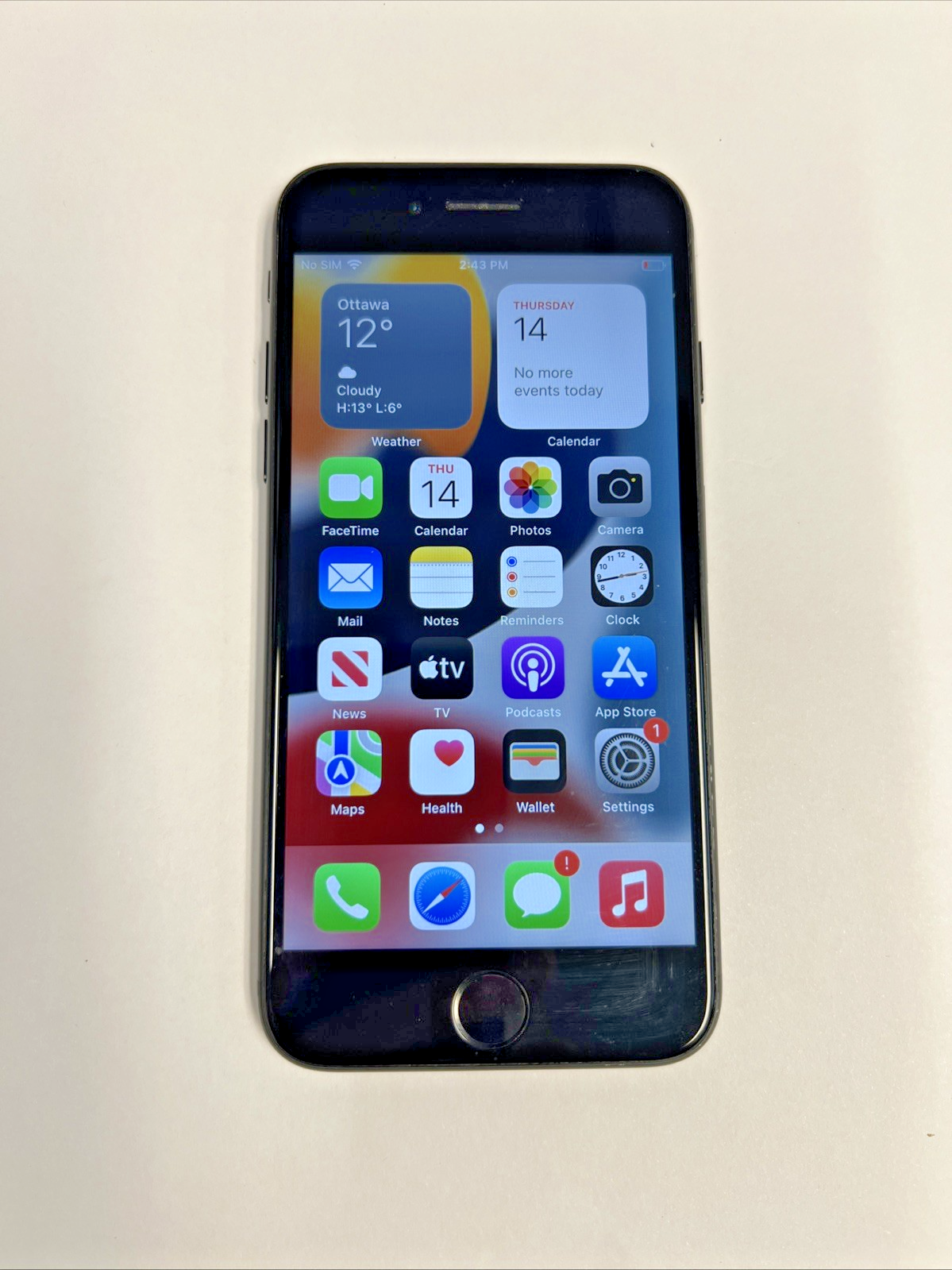 🔥 Apple iPhone 7 32GB A1778 Unlocked iOS15 - Cracked Rear Camera Lens #