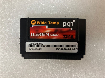 Vintage Wide Temp  WFEV0002 DiskOnModule 32MB P/N: DG0032M44WD0 EV-100-3.21-ZZ ~