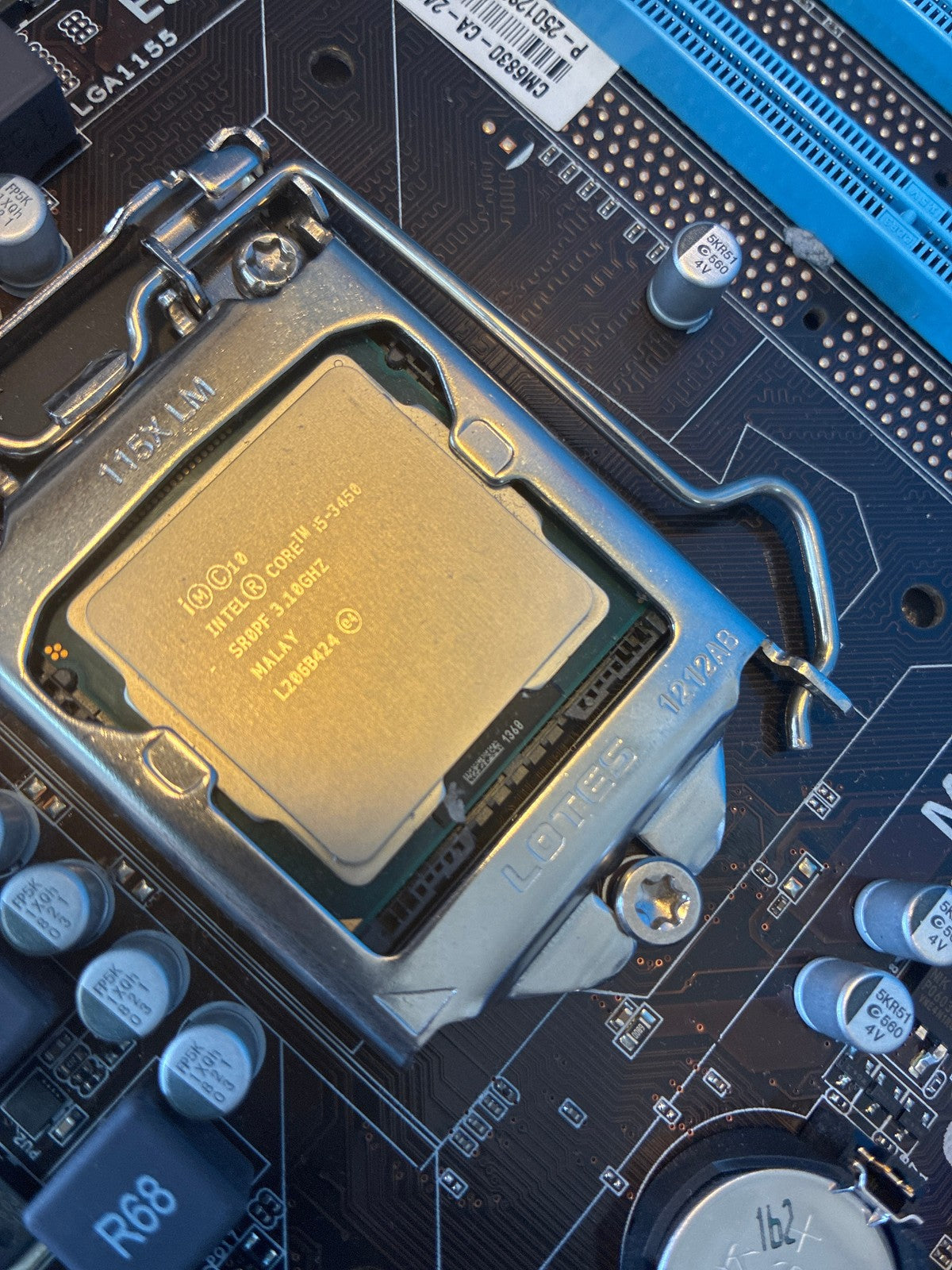 🔥 ASUS P8H61-M Pro LGA1155 Micro-ATX Motherboard with Intel Core i5-3450 CPU