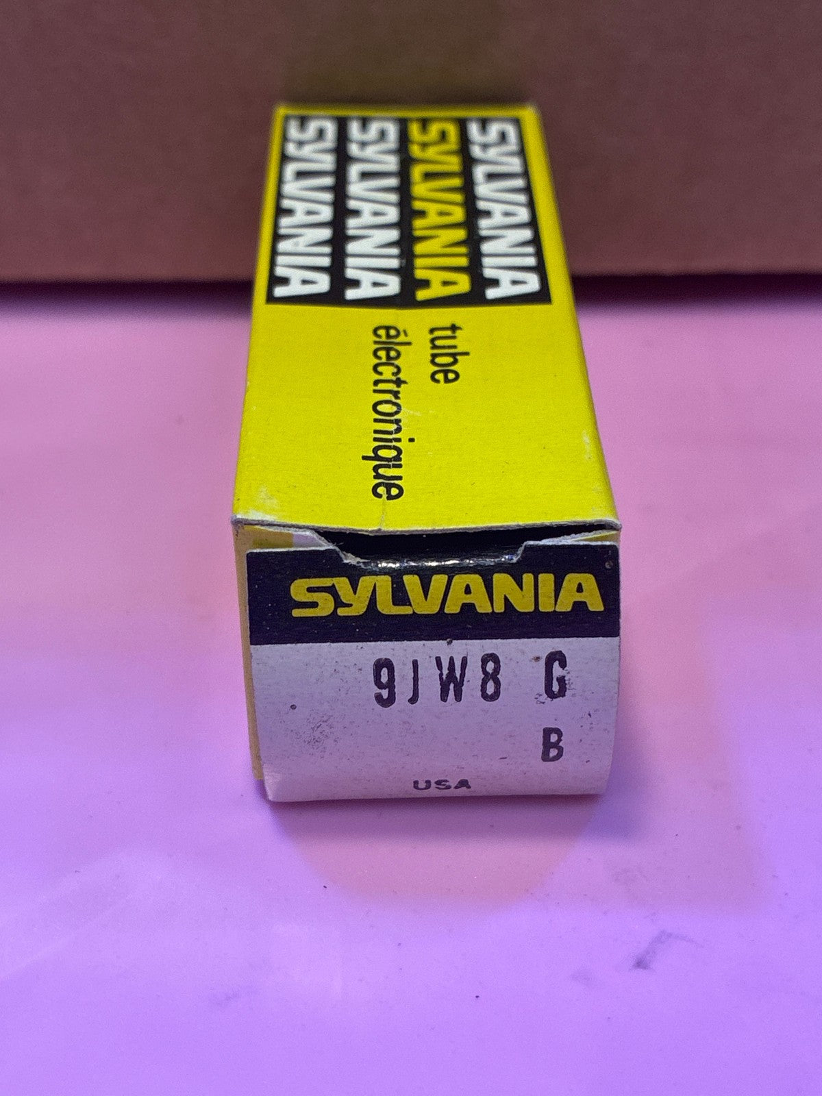 🔥 Sylvania 9JW8 Vacuum Tube NOS in Original Box Grade G Suffix B USA