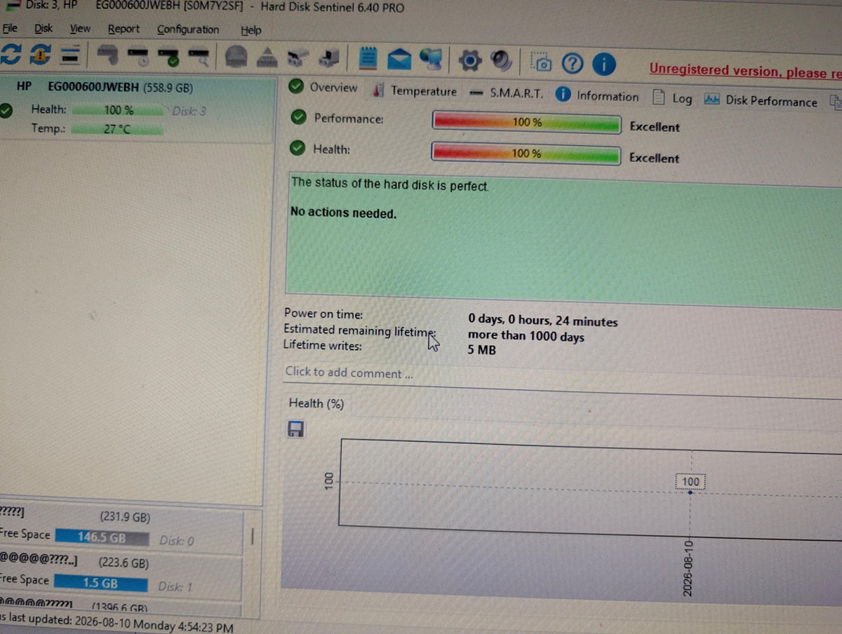 🎸 Like New 2x HPE EG000600JWEBH 600GB SAS 2.5in SAS HDD ST600MM0208 (0 day)