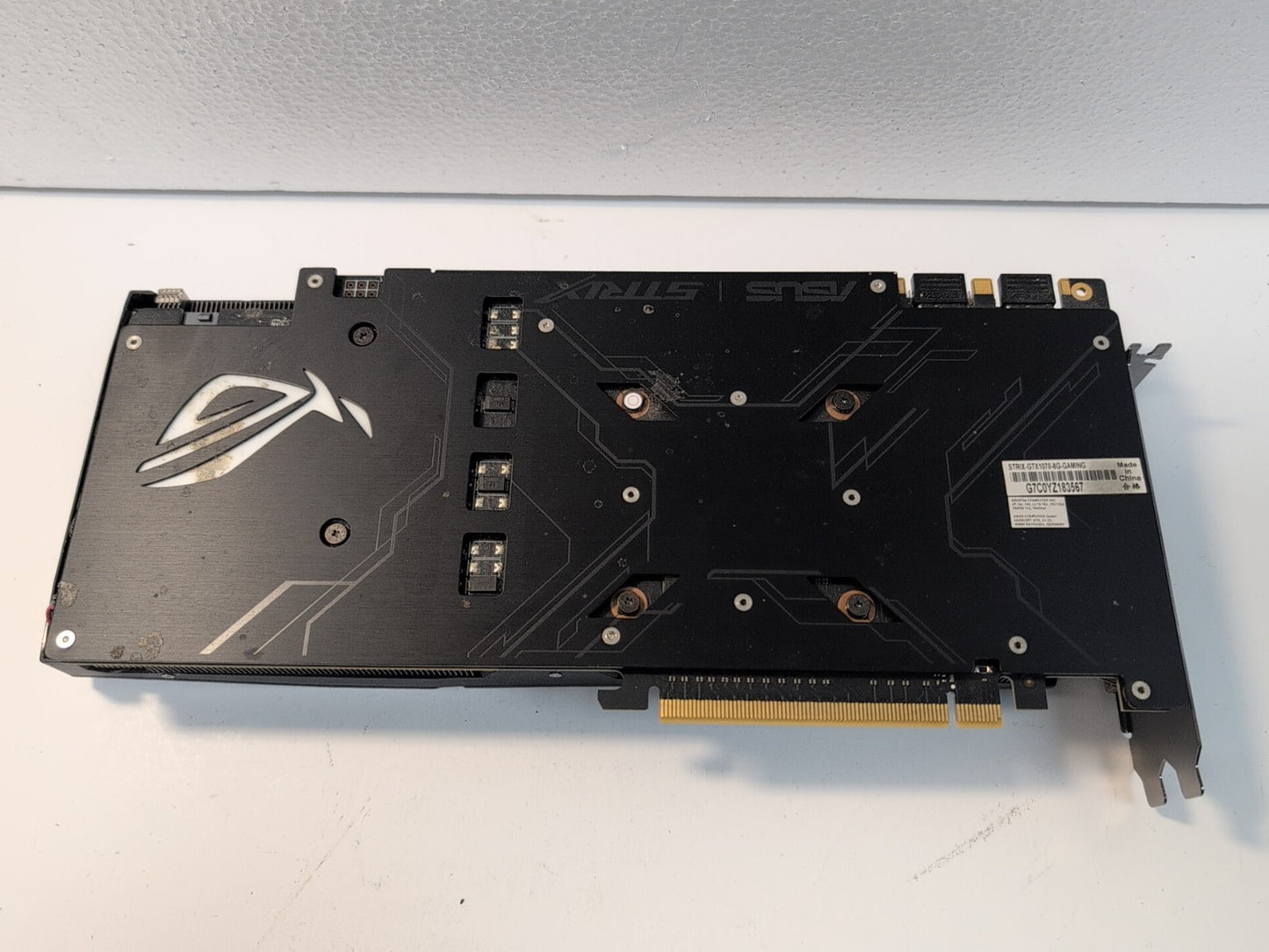 ASUS NVIDIA GeForce GTX 1070  ‎STRIX-GTX1070-8G-GAMING 8GB GDDR5 Graphics Card -