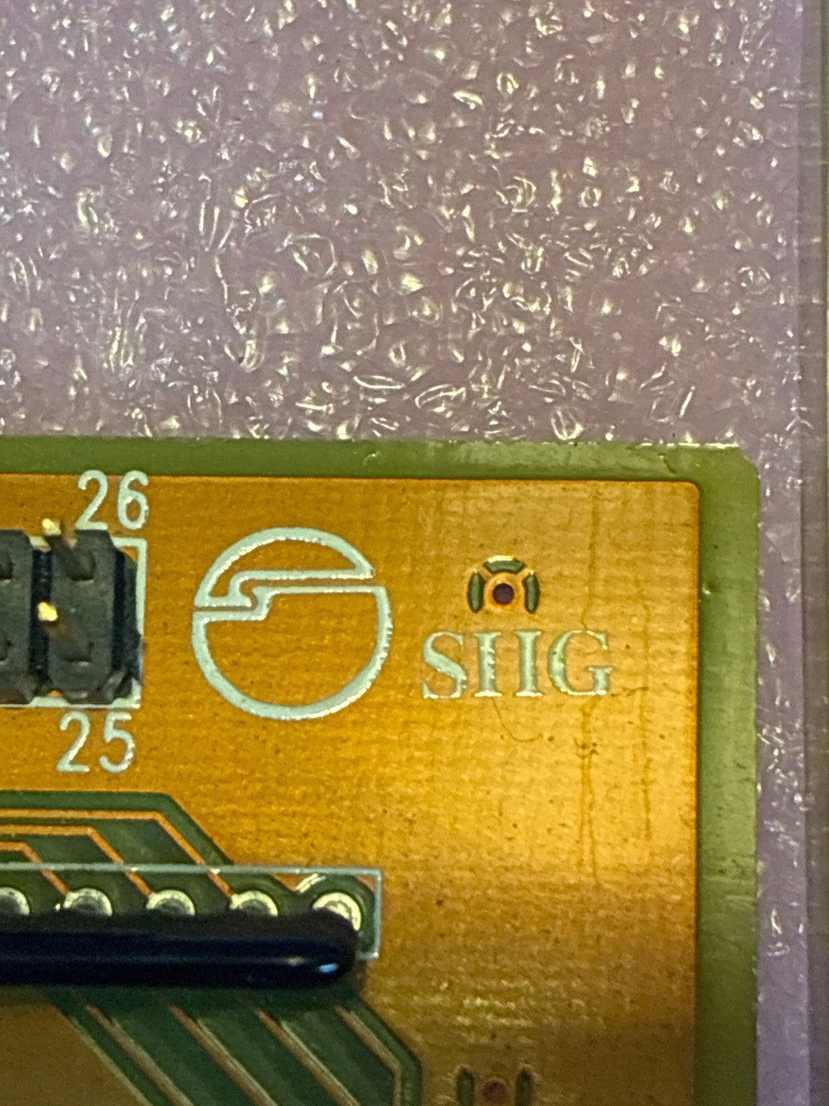 🔥 SIIG JJ-A03012 ISA Bi-Directional Parallel Port Expansion Card DB-25