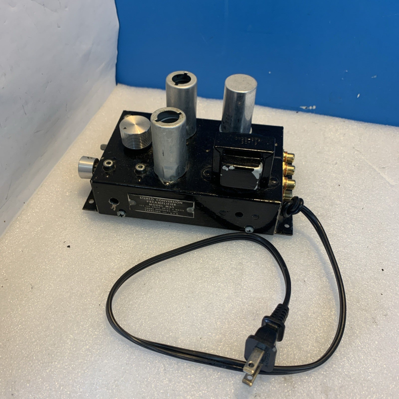 🔥 Vintage Shure M65 Stereo Conversion Preamplifier