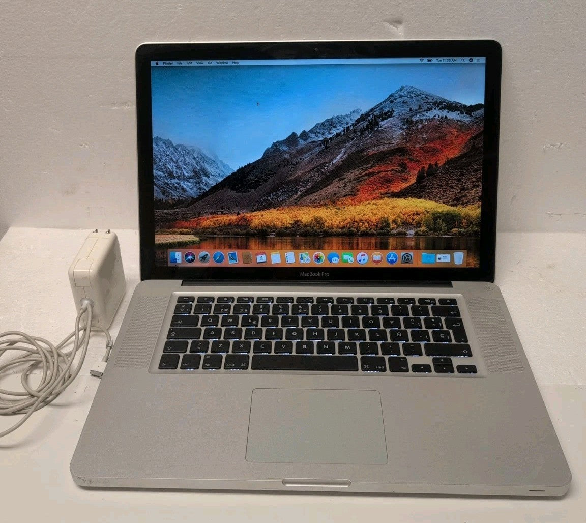 🎸 Apple MacBook Pro 15" A1286 2011  i7- 2.2Ghz /4GB/750GB HDD (Keyboard bad)