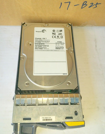 DS14 MK 2 FC Seagate 10K.7 ST3146707FC 9X2004-038 FW: NA00 w/ tray 108-00030+B0