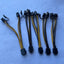🔥 Lot of 5 PCIe Power Splitter Cables 6-Pin to dual 8-Pin (6+2) GPU