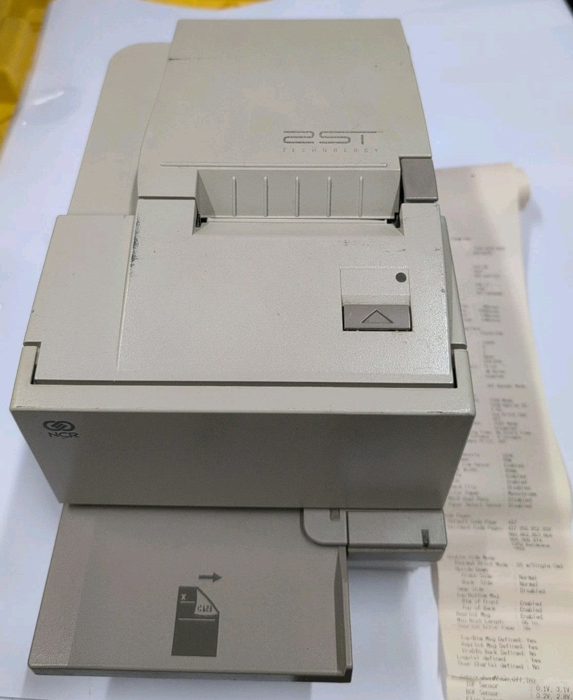 NCR 7168-1013-9001 Thermal Receipt/Slip Printer RS232/USB Tested (NO Adapter) -