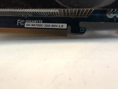 🔥 GIGABYTE GTX 670 GV-N670OC-2GD WindForce 3X OC 2GB GDDR5  Graphics Card -