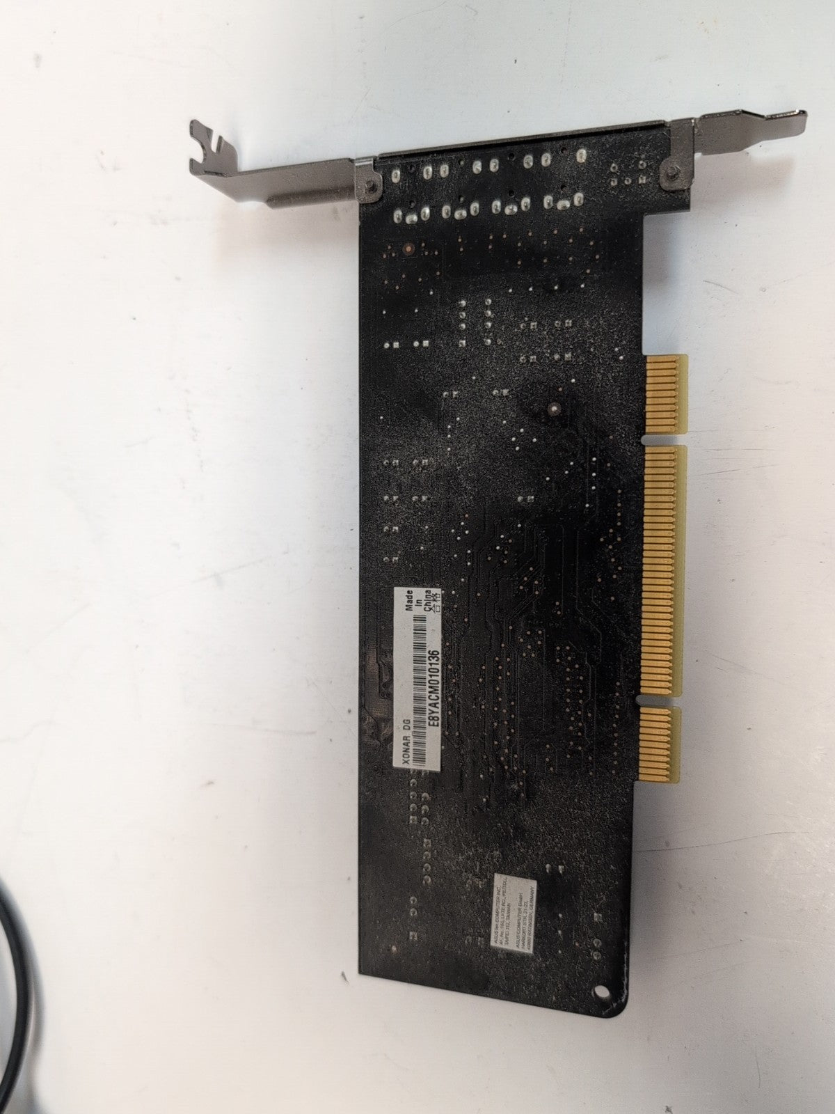 ASUS XONAR DG 5.1CH PCI SOUND CARD W/SPDIF -