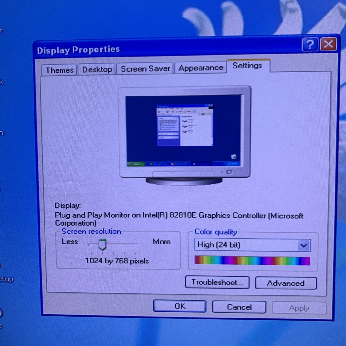 Dell Optiplex GX50 desktop 1.2GHZ 512MB 40GB Windows XP Pro SP3 Serial/parallel
