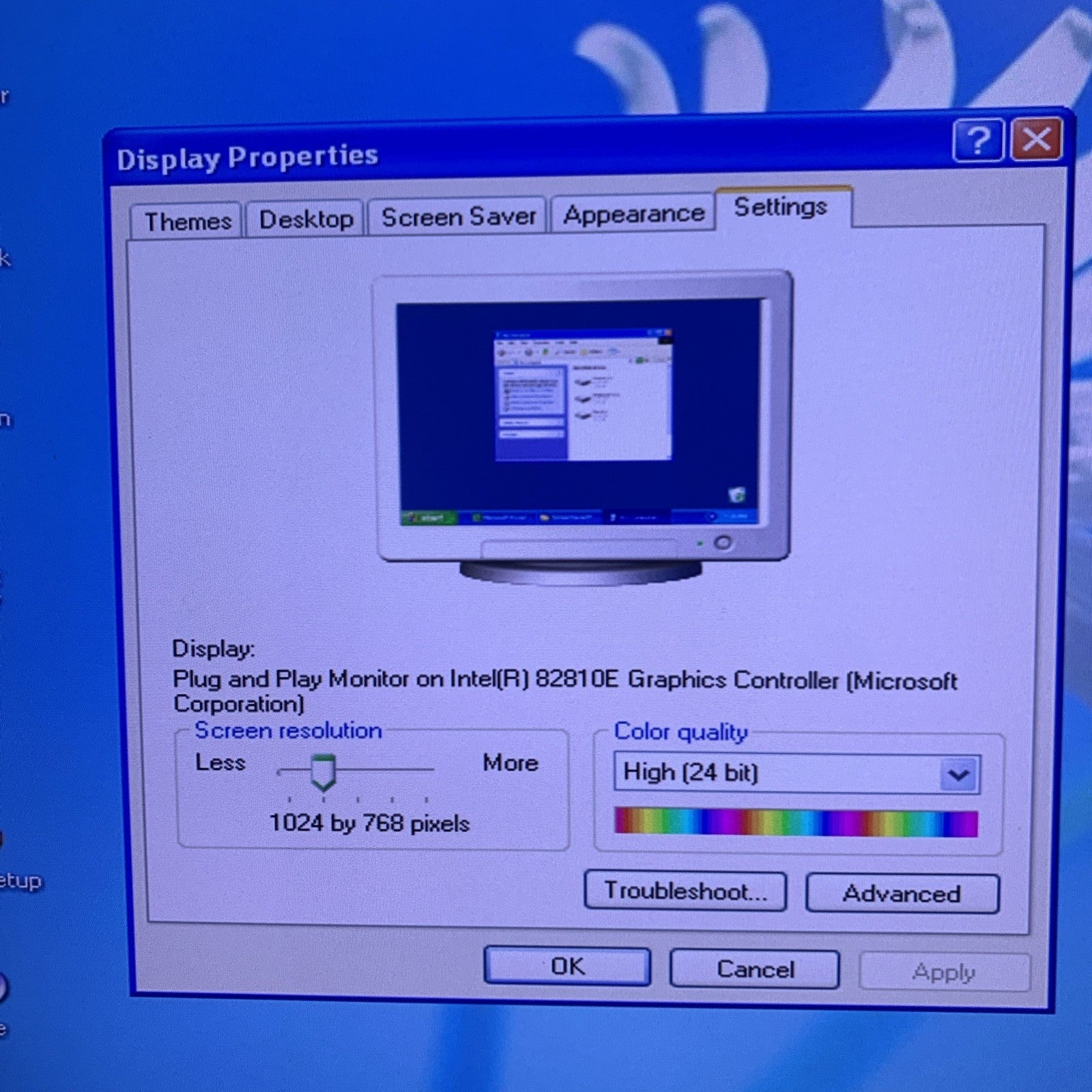 Dell Optiplex GX50 desktop 1.2GHZ 512MB 40GB Windows XP Pro SP3 Serial/parallel