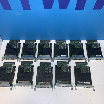 Lot of 11  CISCO VIC3-2FXS/DID 2-Port High-Density FXS/DID Voice Fax  Card