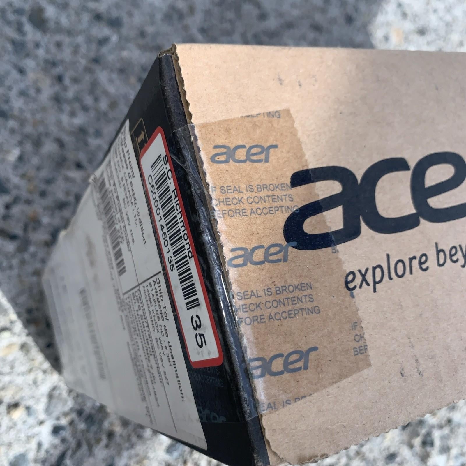 New -Acer H236HL H236HL BBID 23" 1920 x 1080 VGA DVI HDMI LED Monitor with Stand