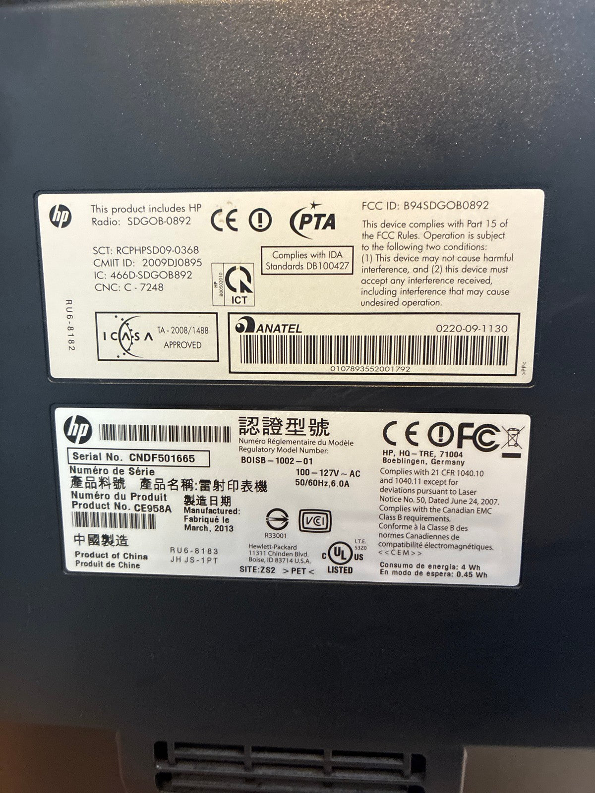 🔥 HP LaserJet Pro 400 Color M451dw CE958A Duplex Wireless Laser Printer
