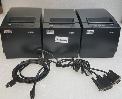 1 x Wincor Nixdorf TH230+ High Speed POS Direct Thermal Receipt Printer (RS232)