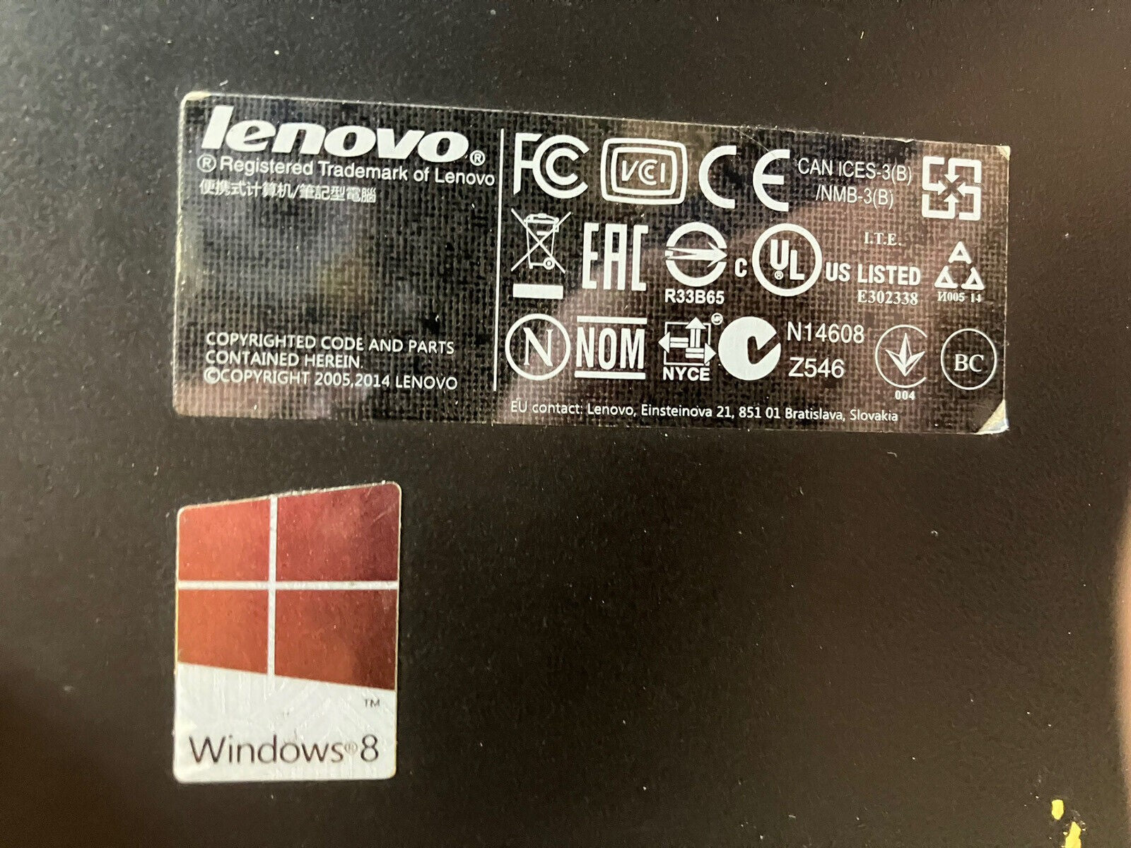 ~ (For Parts, As is) Lenovo 15.6" Laptop AMD A8 CPU 2GB RAM No Disk (Read)