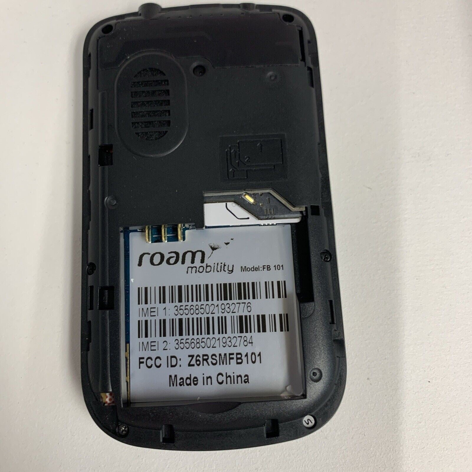 （New, no battery)  Roam Mobility Breeze Travel Phone (unlocked)