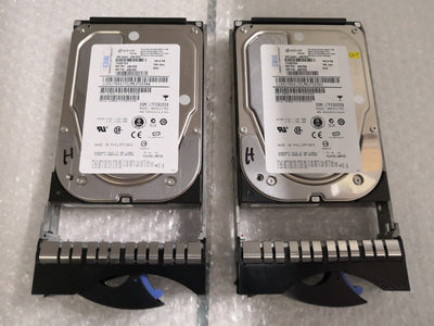 + *LOT OF 2* IBM 146GB SAS 3.5 15K HDD 146G 43W7526 43W7532 MBA3147RC CA06778 @@