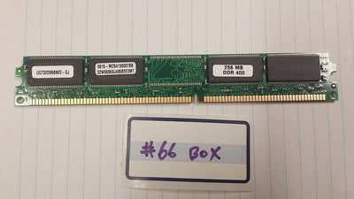 256MB Unigen DDR RAM PC3200U 400MHz UG732D6688KS-GJ Memory 184pin