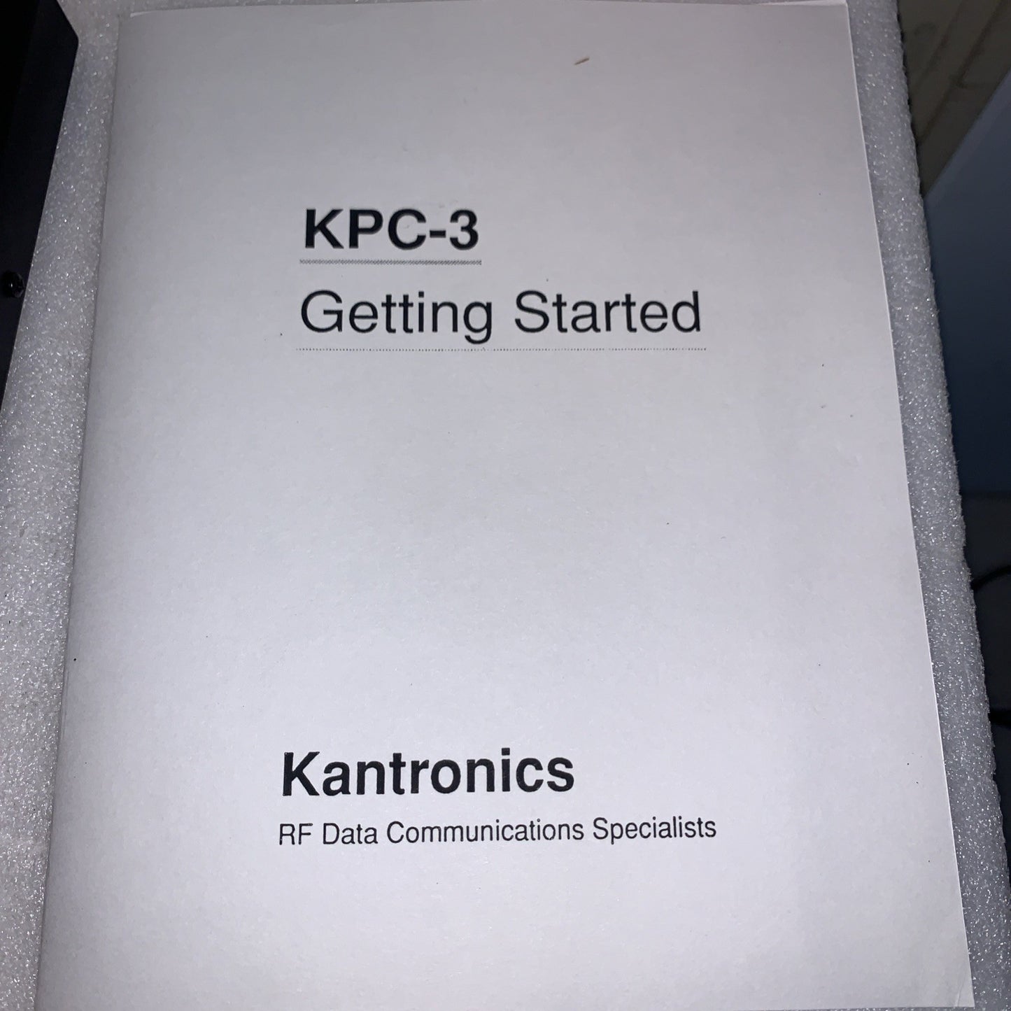 🔥 Kantronics KPC-3 PacketCommunicator 3 TNC Amateur Radio w/ Manual