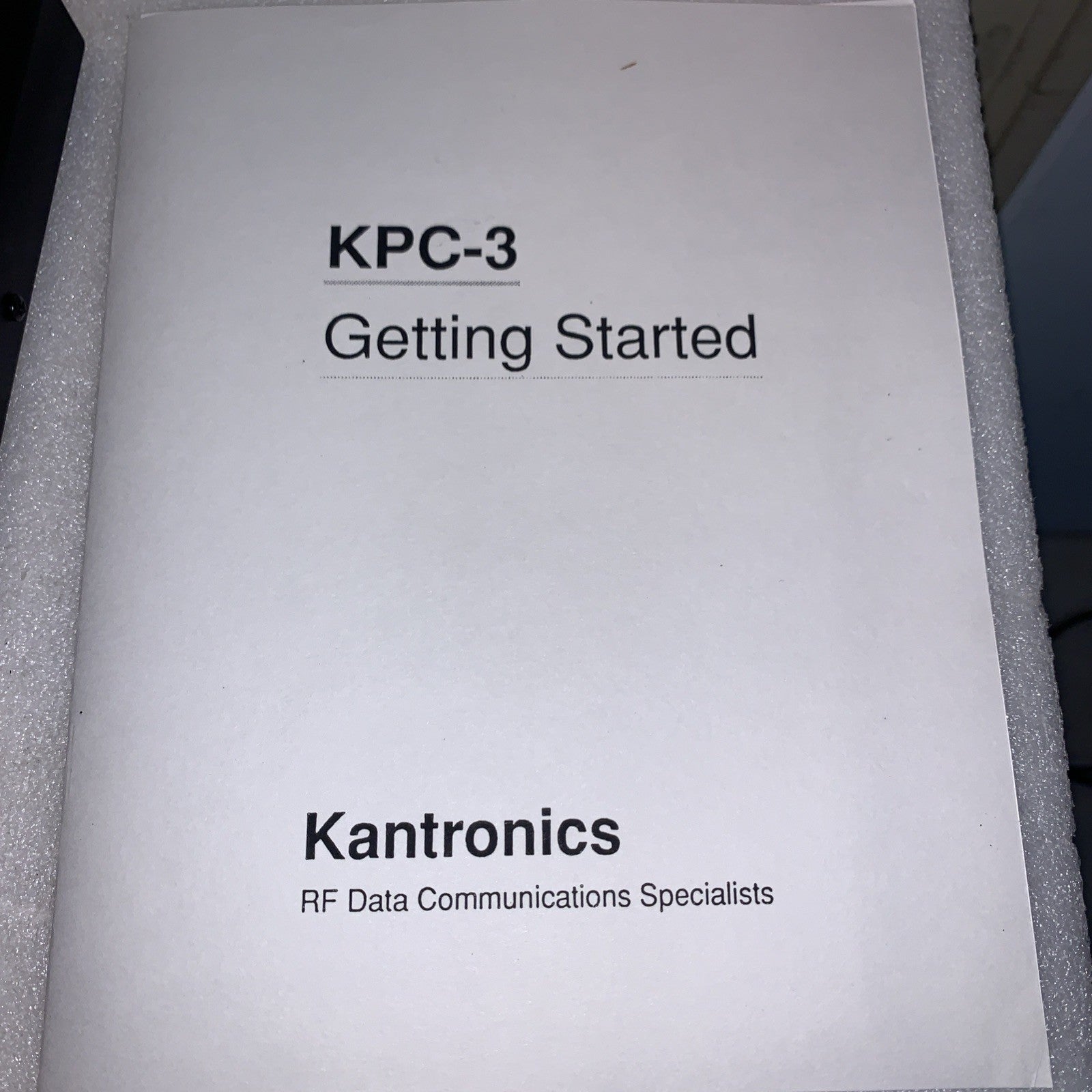 🔥 Kantronics KPC-3 PacketCommunicator 3 TNC Amateur Radio w/ Manual