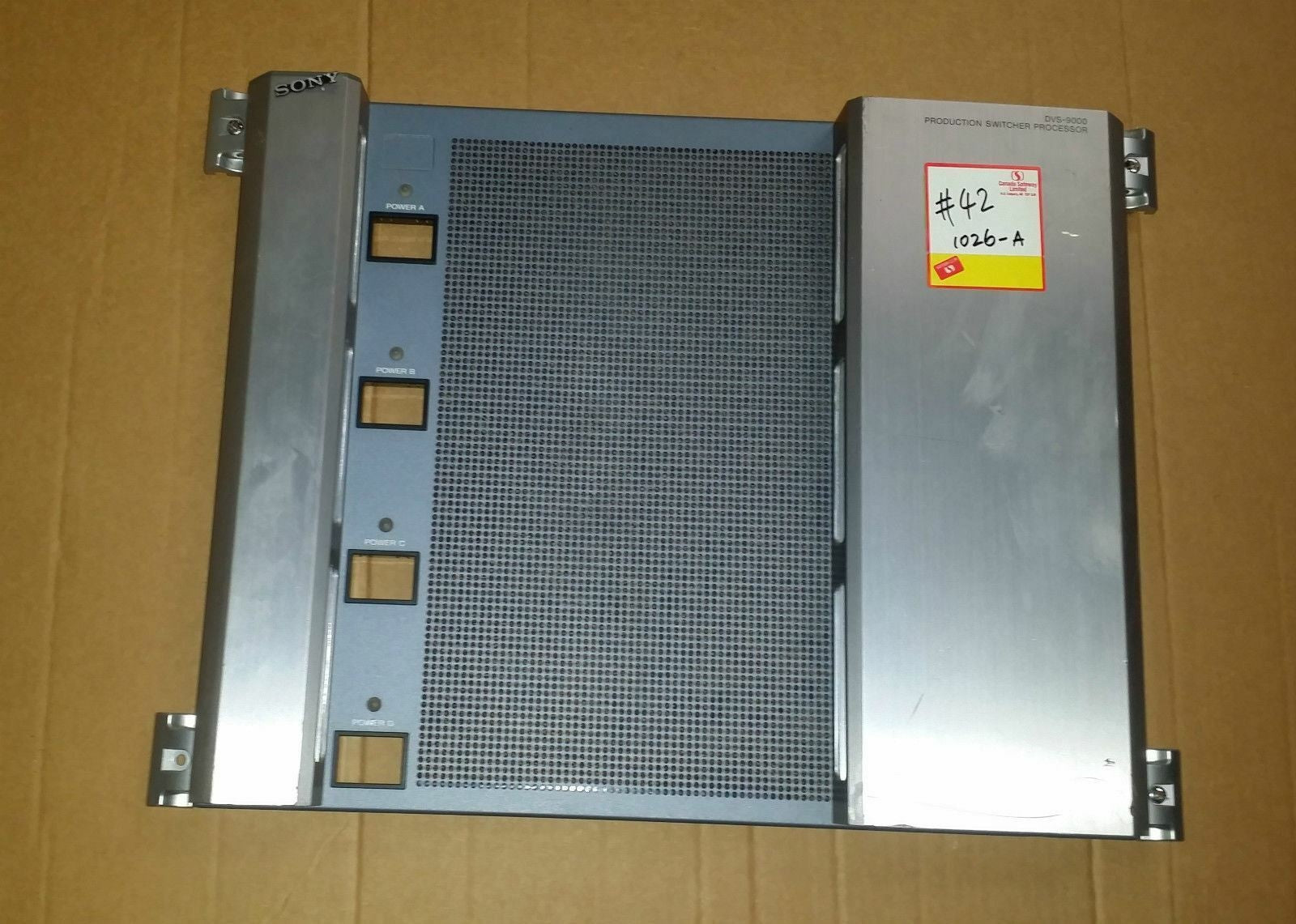 SONY DVS-9000  SWITCHER front cover panel