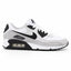 Nike Air Max 90 DM0029-100 White Black Wolf Grey Men's Size 10.5 Athletic Shoes