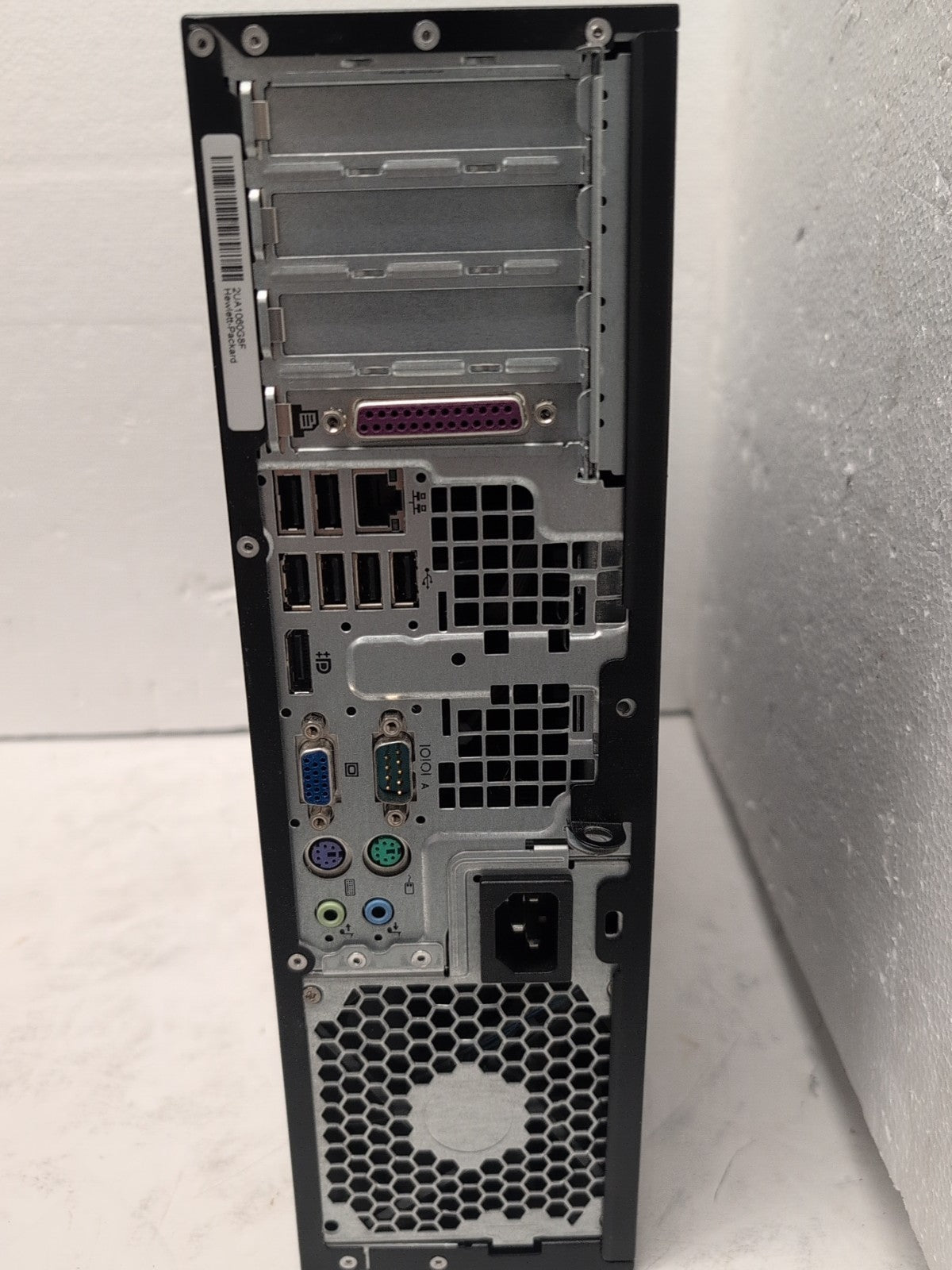 🔥 HP Compaq Elite 8000 SFF PC  Core 2 Duo E8400 /4GB Ram/ 500GB HDD/ Win XP -