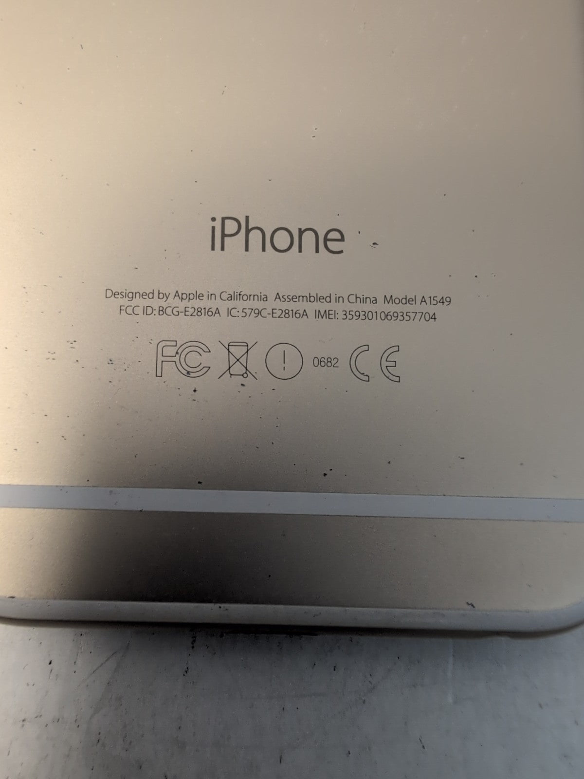 🔥 Nice Apple iPhone 6 Smart Phone  16GB  (Unlocked)  A1549  -