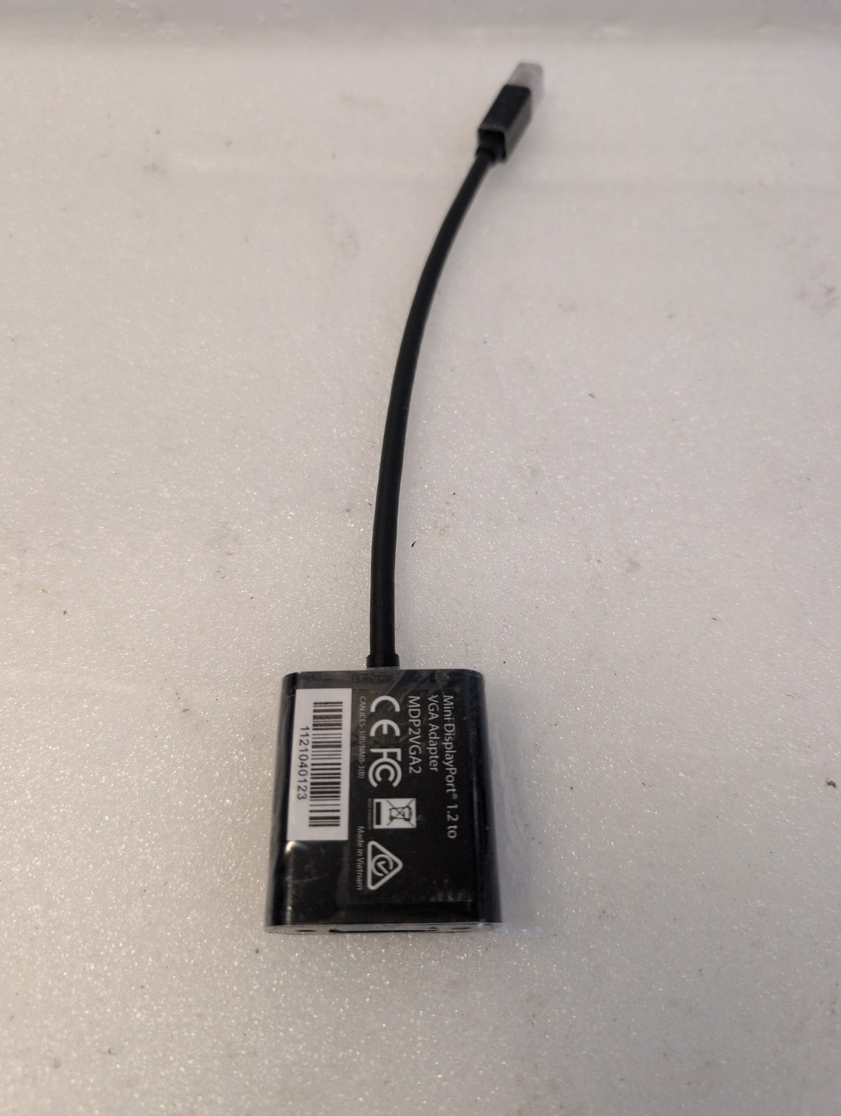 🎸 Mini DisplayPort 1.2 to VGA Adapter MDP2VGA2 Black Video Converter Cable