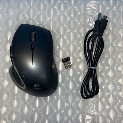 🔥 Logitech Performance MX Darkfield Black Wireless Mouse with Cable + Reciever