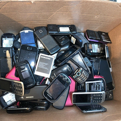 50  Cell phones for gold scrap recycle recycling