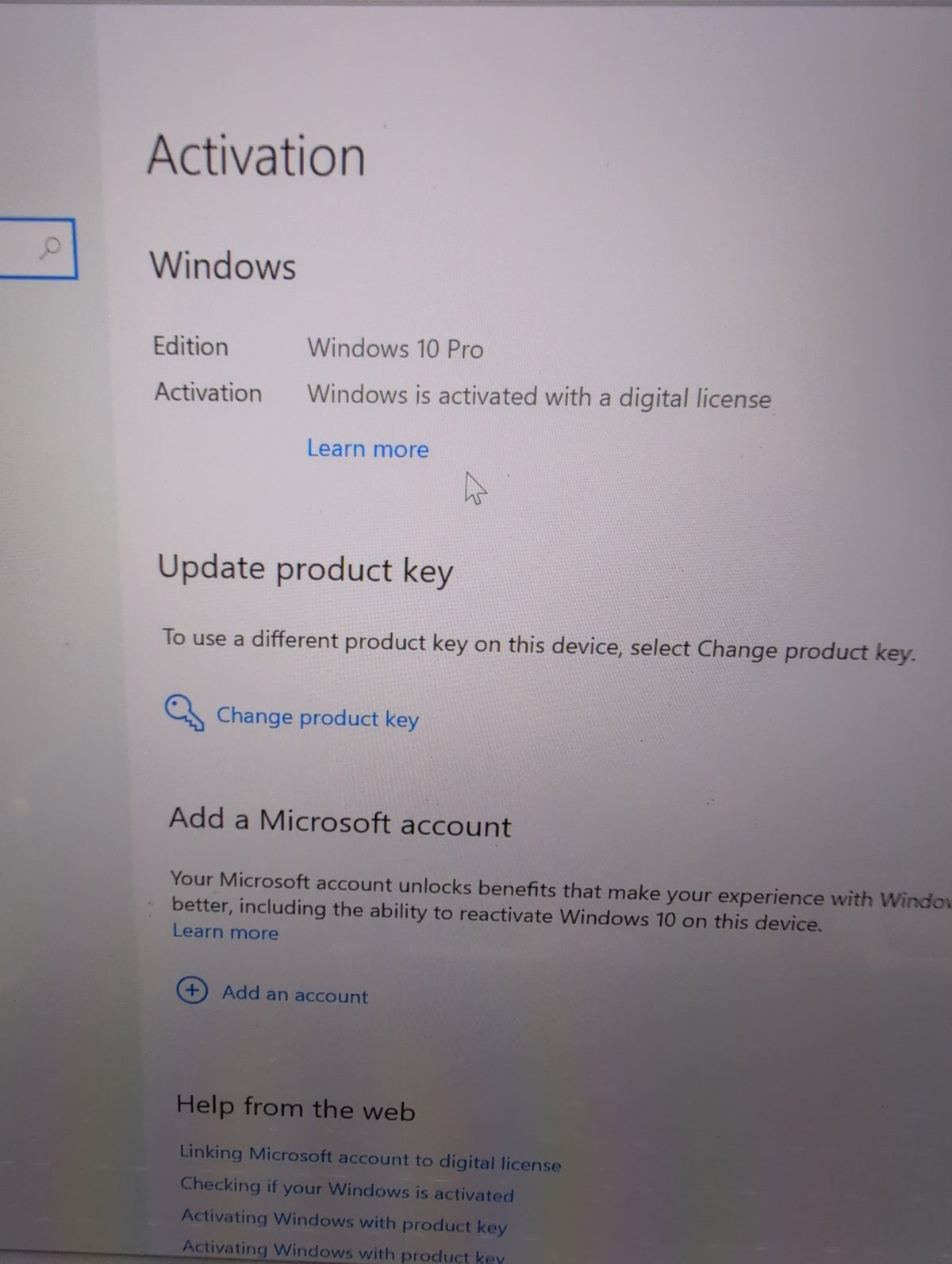 Microsoft Surface Pro 4 1724 i7-6650U 8GB/256GB with Type Cover (Read,issue) -