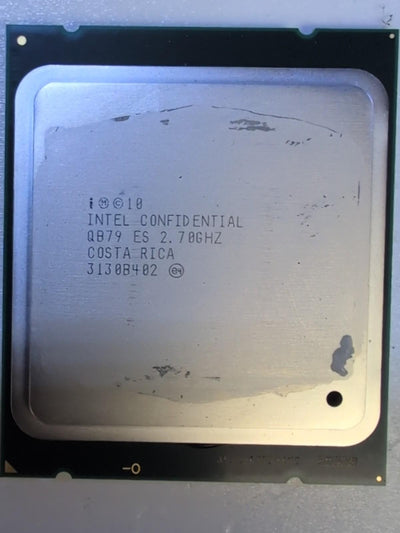 2x Intel QB79 - 2.7Ghz LGA2011 ES Xeon E5-2680 CPU -