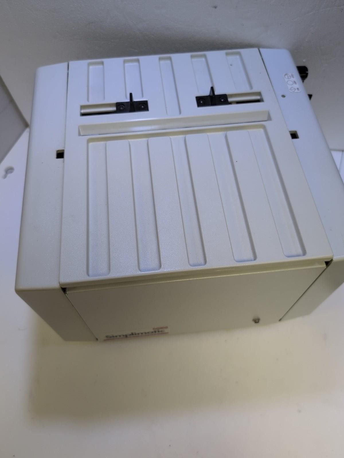 MBM 0618 Simplimatic Folding Machine MANUAL Folder ( NO AC ADAPTER ) -