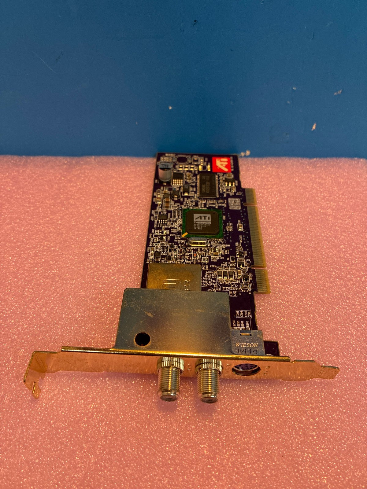 🔥 ATI TV Wonder PCI Tuner Card 109-A34604-00 with RF Coaxial Inputs