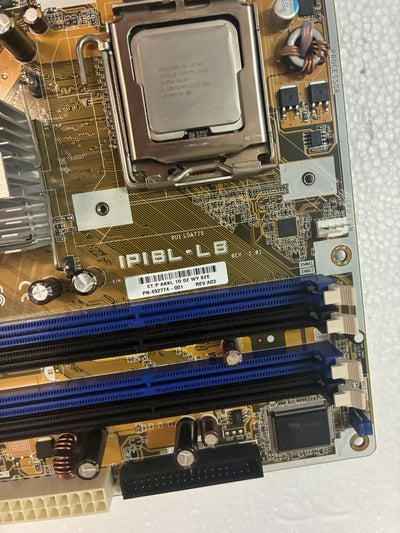 🔥 ASUS IPIBL-LB w/ Intel 4- Core Q8300 CPU motherboard
