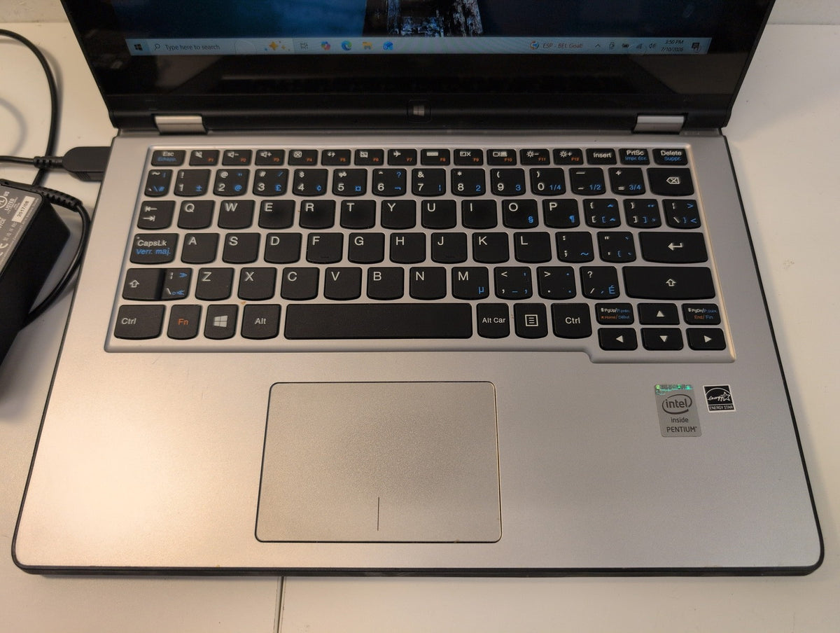 🎸 Lenovo Yoga 2 11 11" Touch Laptop N3520 CPU /4GB RAM 128GB SSD Win 10